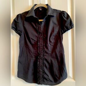 Jacob Cotton Short sleeved blouse size Small